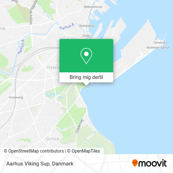 Aarhus Viking Sup kort