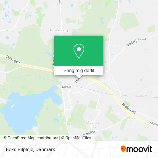 Beks Bilpleje kort
