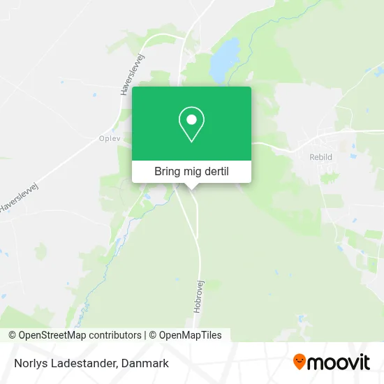 Norlys Ladestander kort