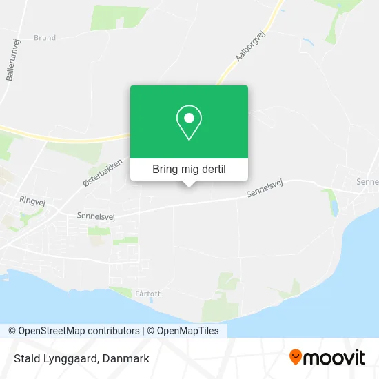 Stald Lynggaard kort