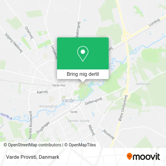 Varde Provsti kort