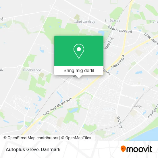 Autoplus Greve kort