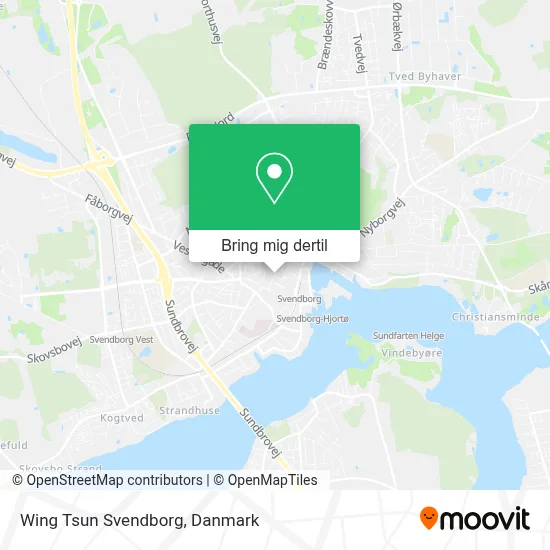 Wing Tsun Svendborg kort