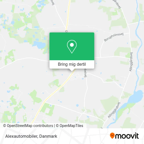 Alexautomobiler kort