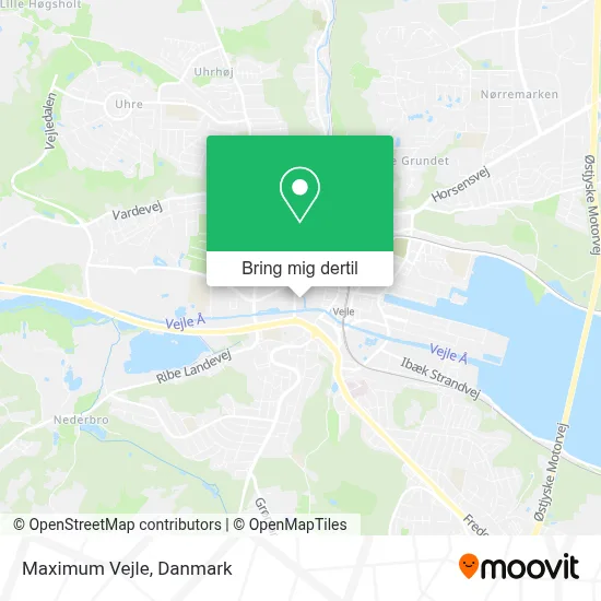 Maximum Vejle kort