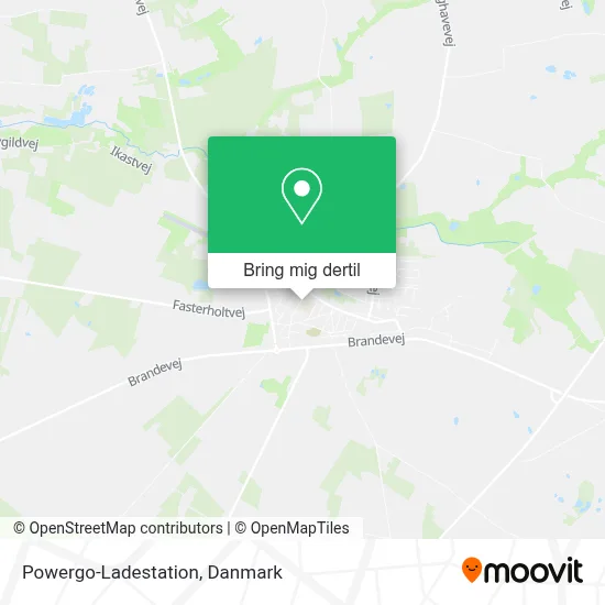 Powergo-Ladestation kort