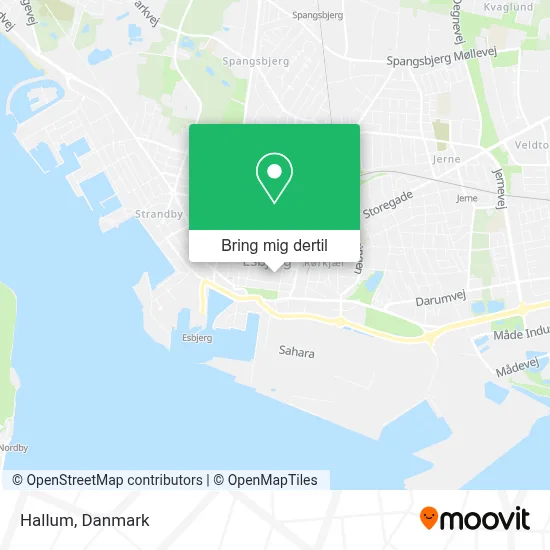 Hallum kort