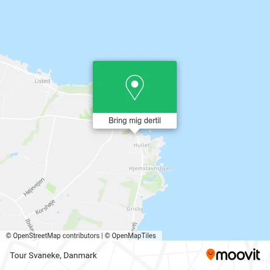Tour Svaneke kort