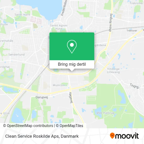 Clean Service Roskilde Aps kort