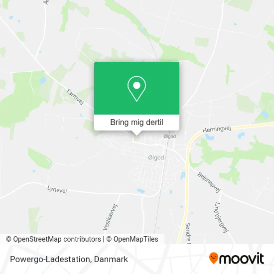 Powergo-Ladestation kort