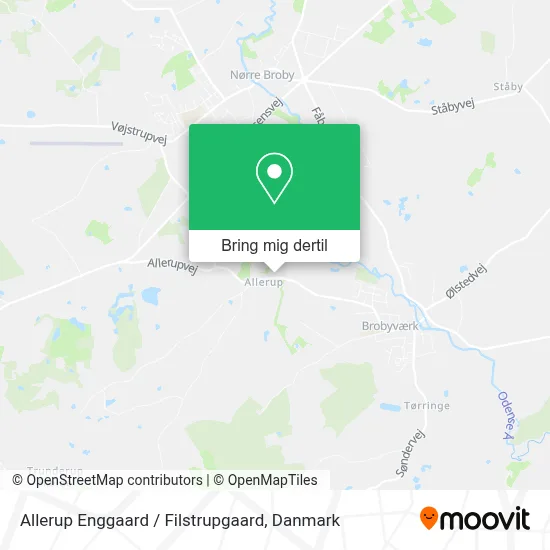 Allerup Enggaard / Filstrupgaard kort