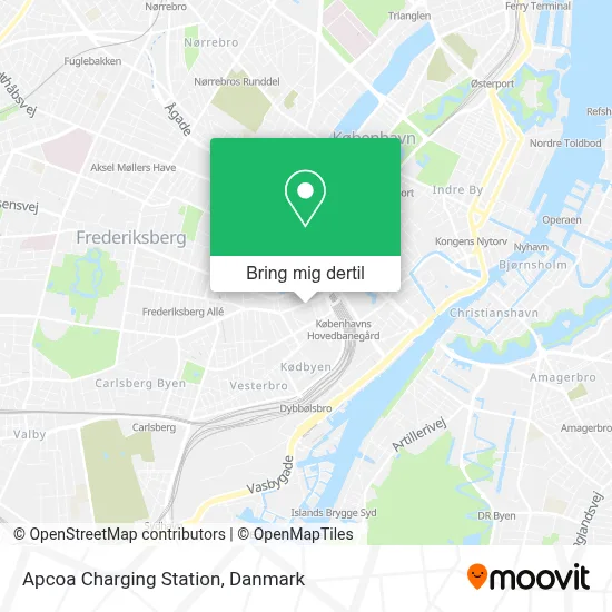 Apcoa Charging Station kort