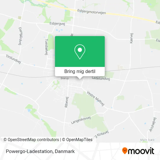 Powergo-Ladestation kort