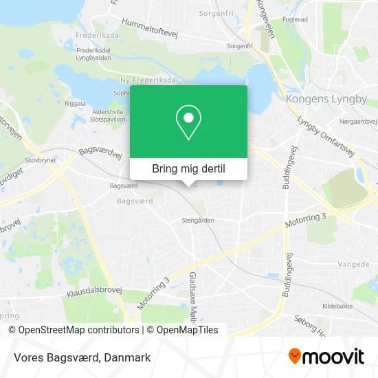 Vores Bagsværd kort