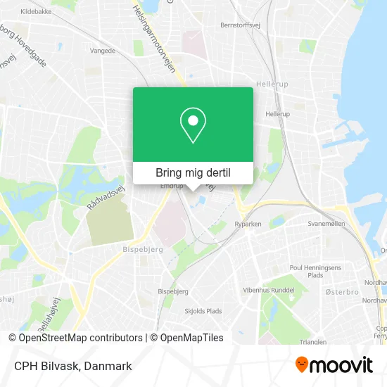 CPH Bilvask kort