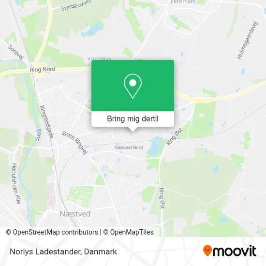 Norlys Ladestander kort