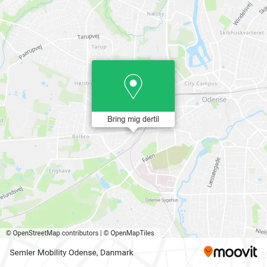Semler Mobility Odense kort