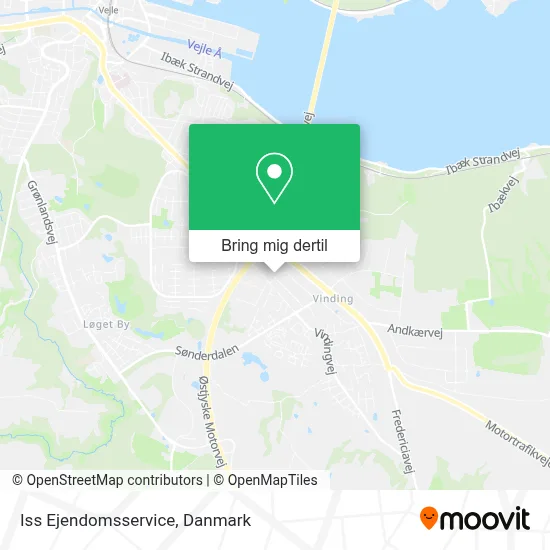 Iss Ejendomsservice kort