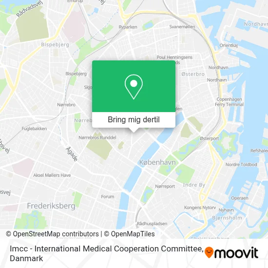 Imcc - International Medical Cooperation Committee kort