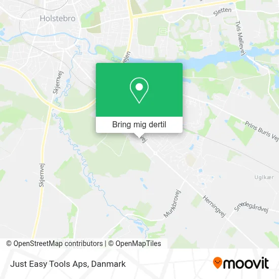 Just Easy Tools Aps kort