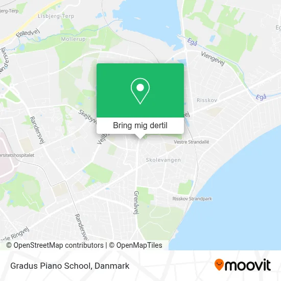 Gradus Piano School kort
