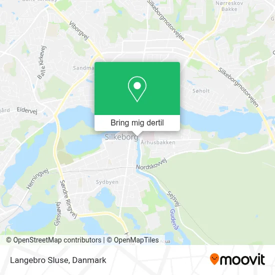 Langebro Sluse kort