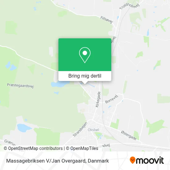 Massagebriksen V/Jan Overgaard kort