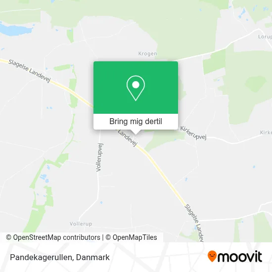 Pandekagerullen kort