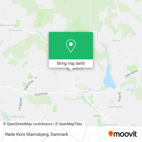 Røde Kors Glamsbjerg kort