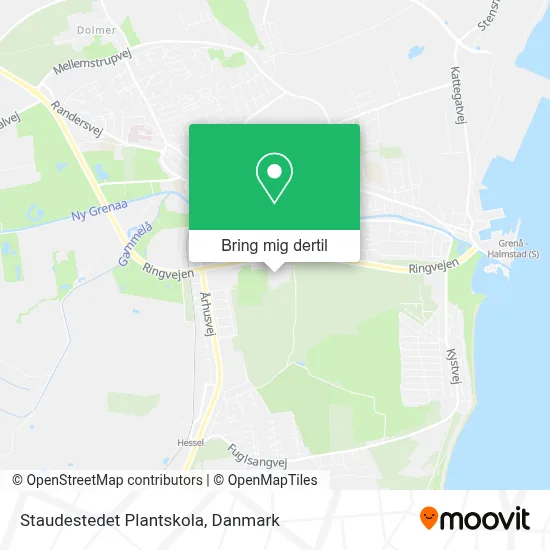 Staudestedet Plantskola kort