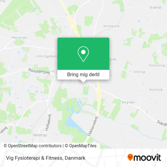 Vig Fysioterapi & Fitness kort