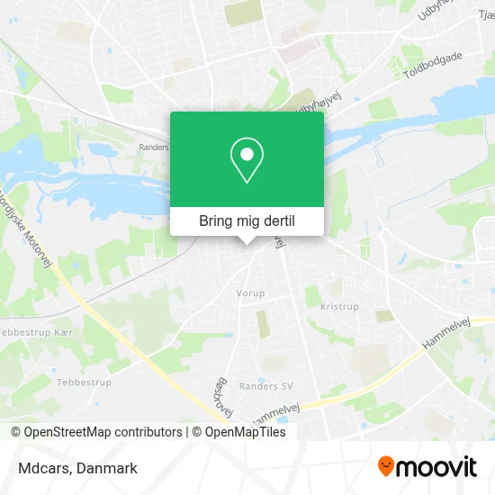 Mdcars kort