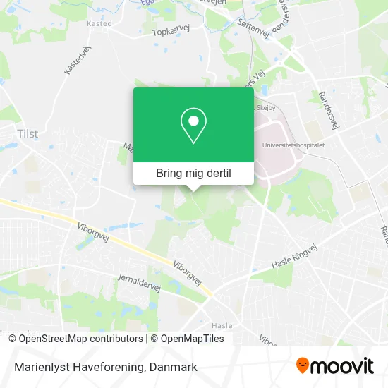 Marienlyst Haveforening kort