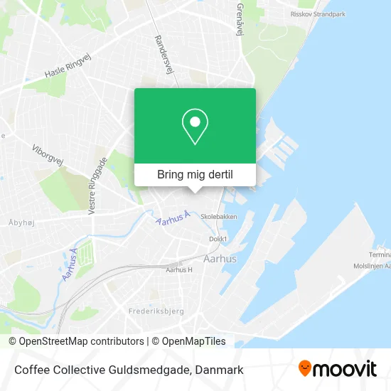 Coffee Collective Guldsmedgade kort