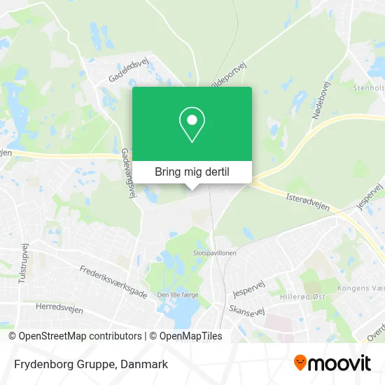 Frydenborg Gruppe kort