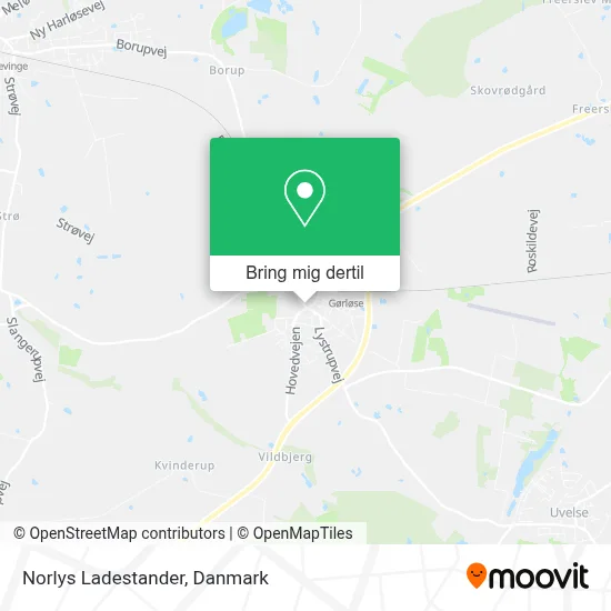 Norlys Ladestander kort