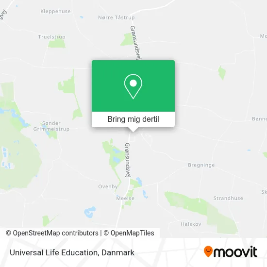 Universal Life Education kort