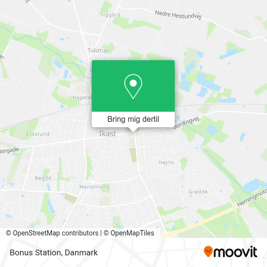 Bonus Station kort
