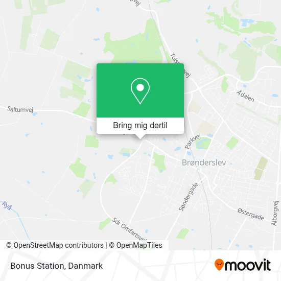 Bonus Station kort