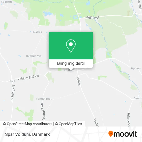 Spar Voldum kort