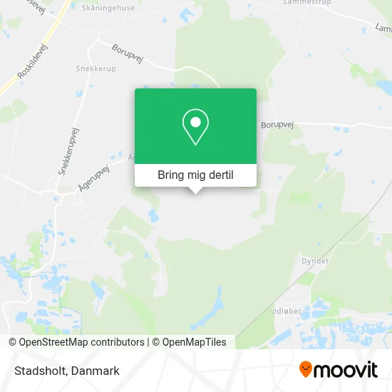 Stadsholt kort