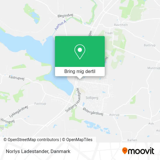 Norlys Ladestander kort