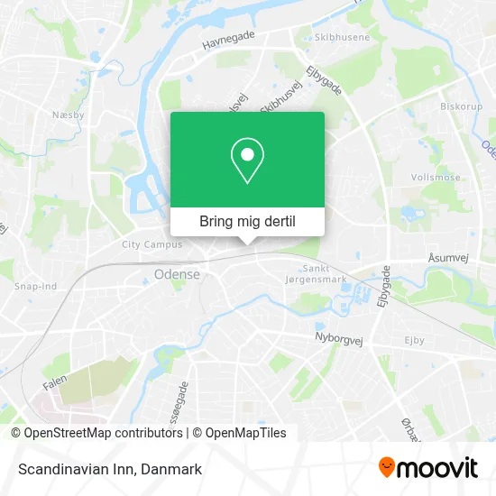 Scandinavian Inn kort
