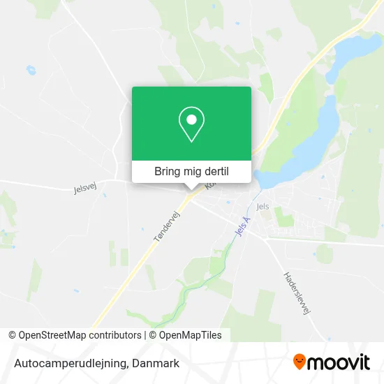 Autocamperudlejning kort
