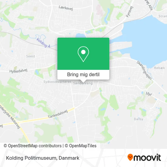 Kolding Politimuseum kort