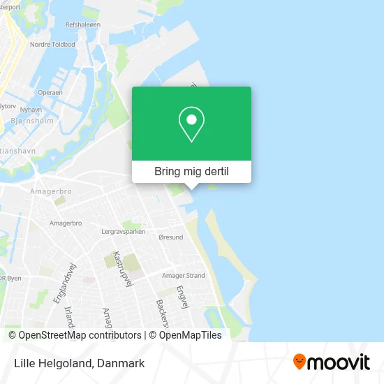Lille Helgoland kort