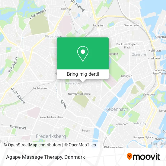 Agape Massage Therapy kort