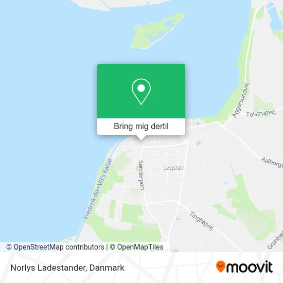 Norlys Ladestander kort