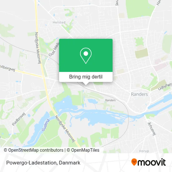 Powergo-Ladestation kort