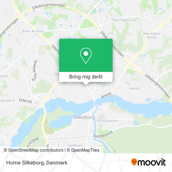 Home Silkeborg kort